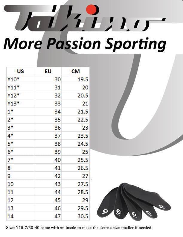 Bota estandar negra - 100% fibra de carbono Takino