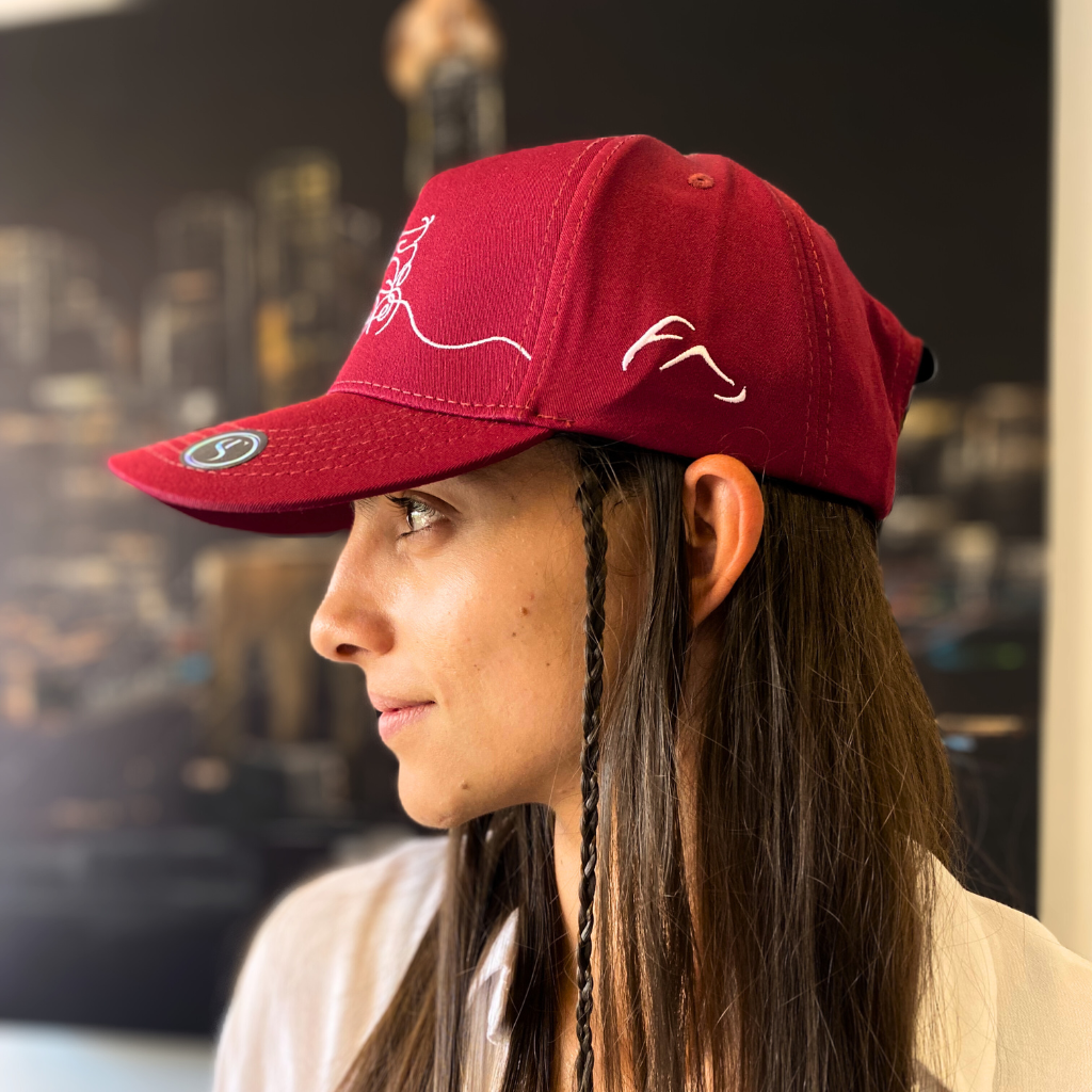 Gorra Skate - Vinotinto