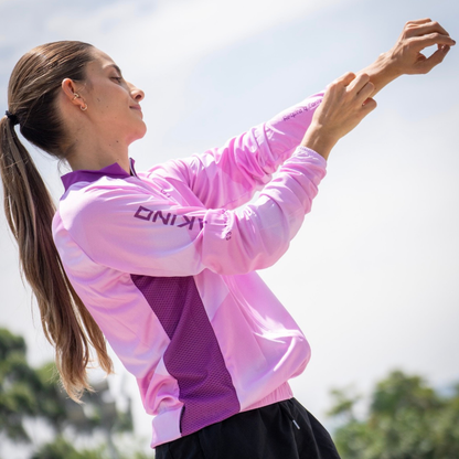 Chaqueta Rompe vientos Rosa