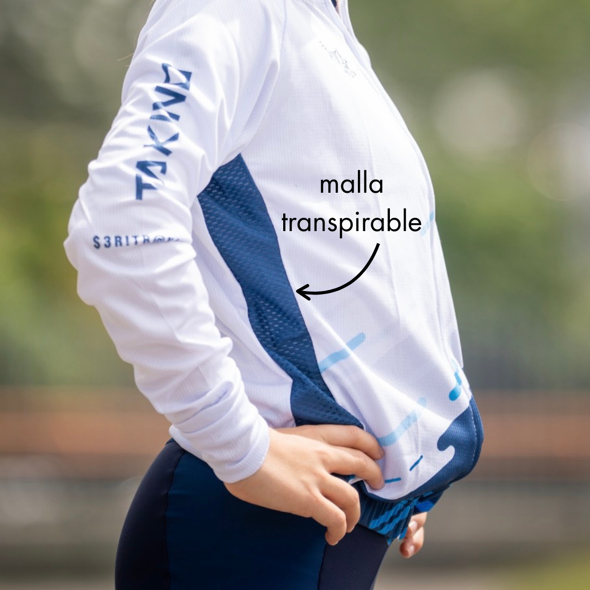 Chaqueta Rompe vientos Azul