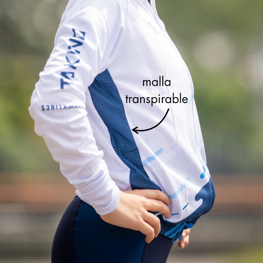 Chaqueta Rompe vientos Azul